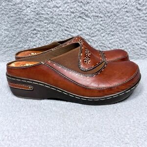 Spring Step L'Artiste Chino Womens Size 40 US 9 Slip On Mule Clogs Shoes
